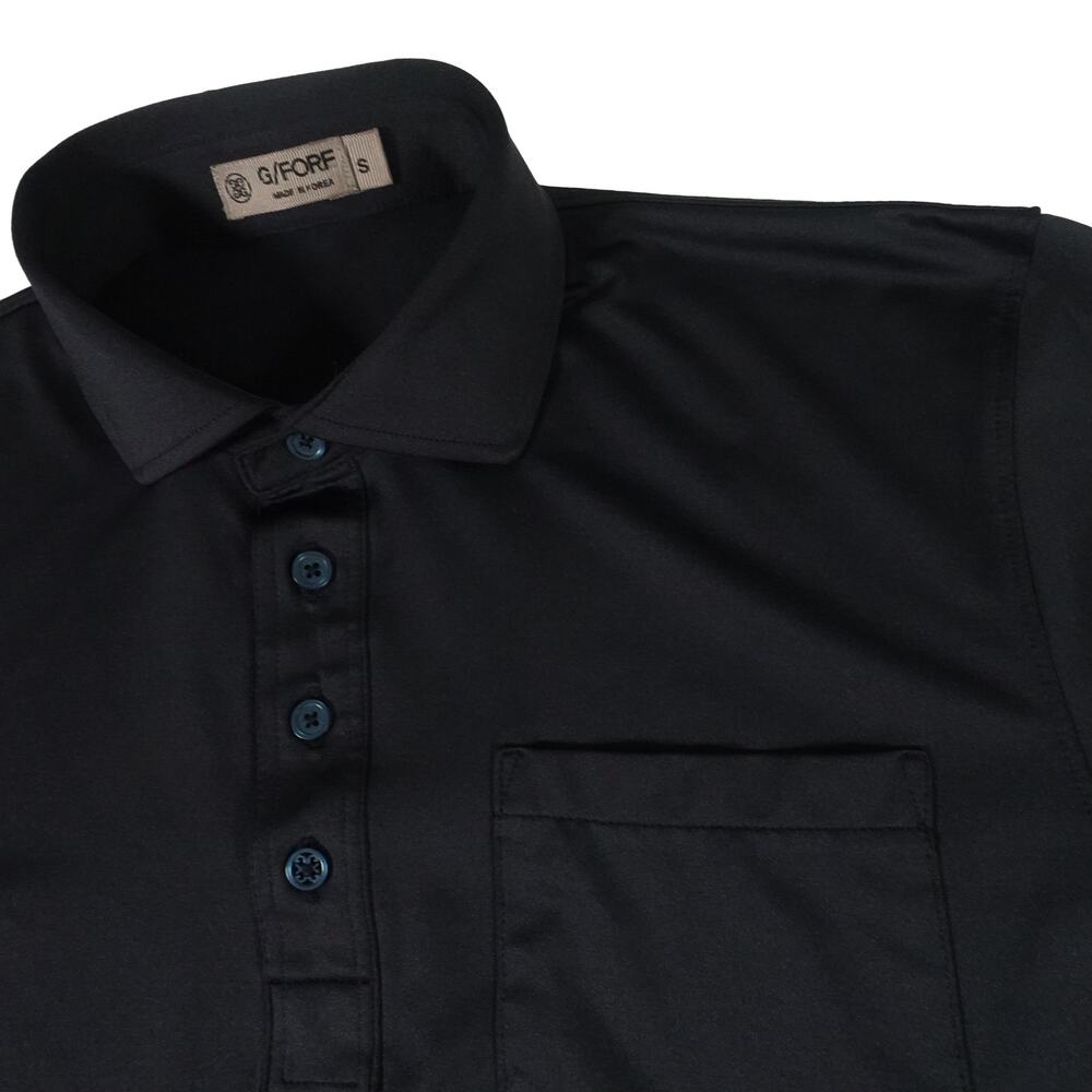 G/Fore Performance Front Pocket Navy Golf Polo Shirt Men's Small